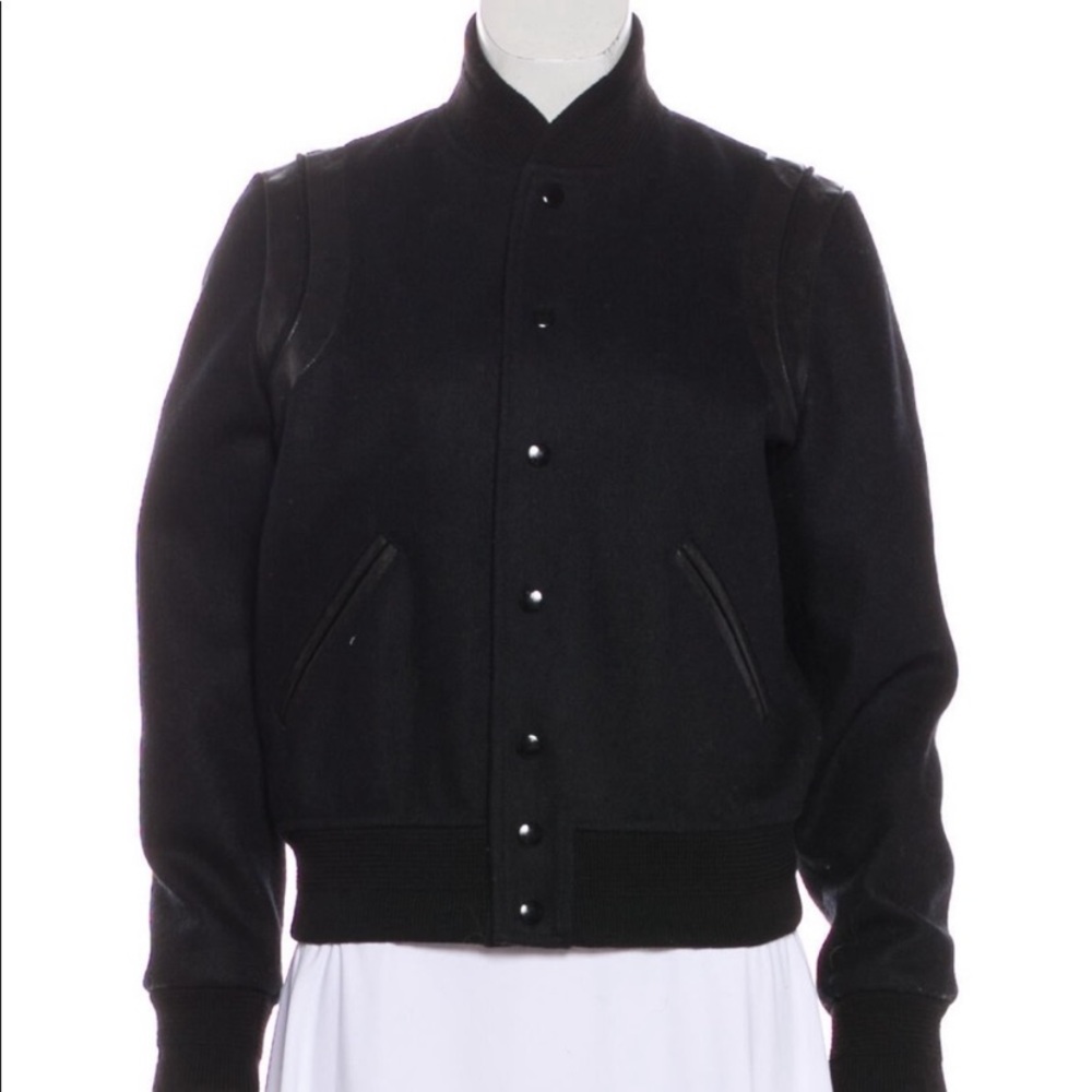 Authentic Saint Laurent Teddy Bomber